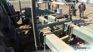 Subsurface Drip Irrigation SDI Installation [upl. by Ardnaid]