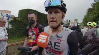 Matteo Trentin  Interview at the finish  Stage 1  Critérium du Dauphiné 2023 [upl. by O'Grady]