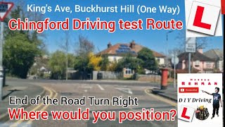 One way Confusion in Kings Ave Chingford Test Route [upl. by Ingelbert]