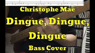 Christophe Maé  Dingue Dingue Dingue Bass Cover Bass Tab Transcription [upl. by Skyler]