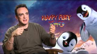 Hank Azaria Sven Talks About quotHappy Feet Twoquot [upl. by Sabir]