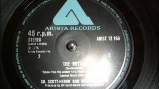 GIL SCOTT HERON  THE BOTTLE 12 INCH [upl. by Tutankhamen530]