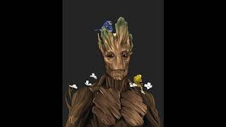 groot tribute mr blue sky [upl. by Odlaw]