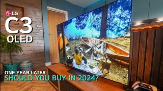 LG C3 OLED 4K TV  ONE YEAR LATER  Should You Buy in 2024 [upl. by Ettelracs]