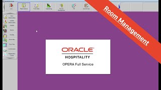 Opera PMS  Room Management [upl. by Luehrmann80]