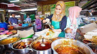 Street Food Malaysia 🇲🇾 NASI KERABU  Malay Food Tour in Kelantan Malaysia [upl. by Terryl629]