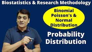 Part 2 Probability Distributions  Binomial Normal Poissons amp Multinomial Distribution [upl. by Atat175]