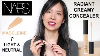 Complete Guide To All Their 30 Shades  NARS Radiant Creamy Concealer Madeleine vs Custard [upl. by Joshua831]