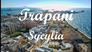 Trapani i saliny zachodnia Sycylia Włochy Italia z drona [upl. by Brodench]