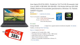 El mejor ordenador portátil calidadprecio del 2016  Acer E5 573G [upl. by Alten]