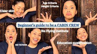 KAISE BANOGE CABIN CREWHow to become Air HostessFOR FRESHERS cabincrew indigoairlines flight [upl. by Charmian]