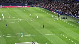 C1 PSG  REAL SOCIEDAD  Chant du PSG Vu DAUTEUIL HAUT [upl. by Etnoek]