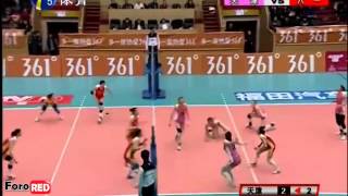 el mejor partido de voley femenino [upl. by Bergwall166]