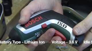 Bosch IXO IV 36V Lithiumion Cordless DIY Screwdriver [upl. by Nomi]