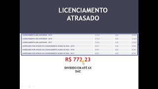 Fazendo Parcelamento de IPVA e Licenciamento [upl. by Aneet]