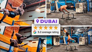 CALISTENIA EN EL MEJOR GYM DE DUBAI  Motivación Supercoches y experiencia [upl. by Lourie191]