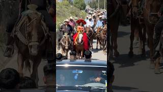 Cabalgata con festejada llega a Hidalgo [upl. by Eoz368]