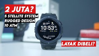 🔥 Punya 5 Satelit GPS amp Tahan Air 10 ATM  Amazfit Active Edge Smartwatch Review Indonesia [upl. by Meeharb]