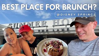 Summer House On The Lake Disney Springs  HUGE Cinnamon Roll amp Cookie Bar [upl. by Lidstone]