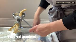 How to Make Pasta Using a Pasta Extruder [upl. by Hyrup]