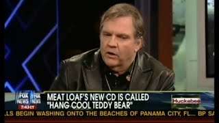 Meat Loaf Legacy  2010 Guest on Huckabee  Los Angeloser perfomance [upl. by Alludba]