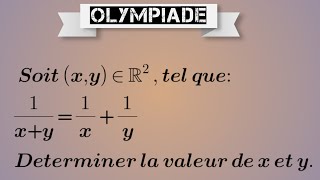 Olympiade maths pour lycée [upl. by Norga134]