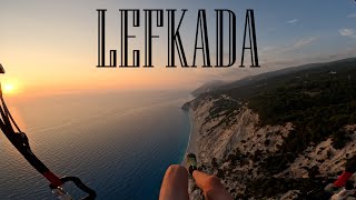 Paragliding Lefkada 2023 [upl. by Enorej]