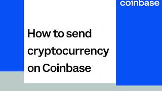 How to send crypto on Coinbase [upl. by Mahau762]