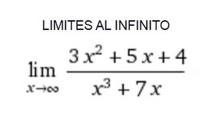 Límites Al Infinito Ej 1 [upl. by Katsuyama]