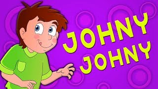 Johny Johny да папа  детские рифмы  детская песня  Russian Nursery Rhymes  Johny Johny Yes Papa [upl. by Emya]