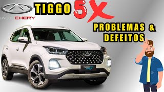 PROBLEMAS CRÔNICOS do CAOA CHERY TIGGO 5X [upl. by Zenitram372]