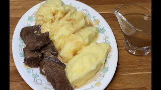 Purée de pomme de terre avec de la viande en sauce [upl. by Burnie91]