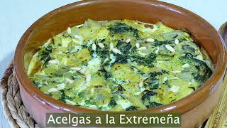 🌿 Acelgas a la Extremeña Receta Tradicional saludable y muy rica 😋 [upl. by Margret]