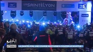 La Saintélyon  une course nocture à couper le souffle [upl. by Htrahddis884]