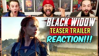 BLACK WIDOW  Teaser TRAILER  REACTION [upl. by Ainex]