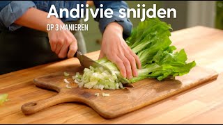 Andijvie snijden  How to Allerhande [upl. by Enaoj826]