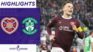 Hearts 30 Hibernian  Shankland Double Seals Derby Win  cinch Premiership [upl. by Timi398]