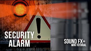 Security Alarm  Sound Effect [upl. by Alithea833]