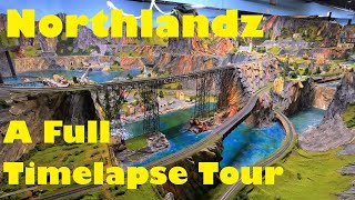 Northlandz A Full 4k Timewarp Tour of this Massive Model Train Layout [upl. by Anire480]