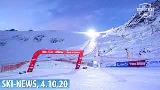 SkiNews 41020 Reisewarnung Tirol schneereicher Saisonstart Weltcup Sölden WM 25 in Saalbach [upl. by Ennaed]