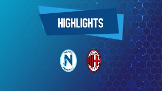 Napoli Femminile  AC Milan 01  HIGHLIGHTS [upl. by Lilithe]