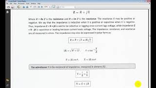 Impedance and admittance 4 دوائر مرحلة اولى كورس ثاني [upl. by Harikahs708]