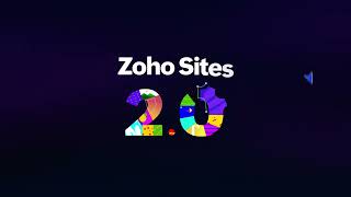 Presentando Zoho Sites 20  Una nueva dimensión en la creación de sitios web [upl. by Walczak]