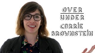 Carrie Brownstein Rates Crowd Surfing Cowboy Hats and Sheet Masks  OverUnder [upl. by Venditti443]