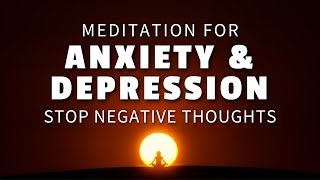 Catastrophizing Stop Anxiety Depression amp Worrying  Guided Meditation [upl. by Yednarb]