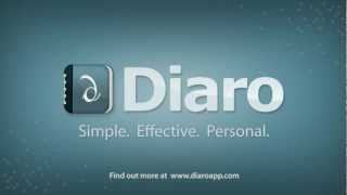 Diaro  personal diary for Android [upl. by Nallid]