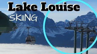 Skiing at Lake Louise  Banff Night out [upl. by Gardia]