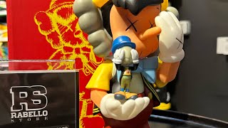 REVIEW UNBOXING  Colecionavel KAWS Pinocchio amp Jiminy Cricket [upl. by Whittemore825]