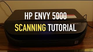 HP Envy 5000 Scan To Mac Os review [upl. by Madaras]