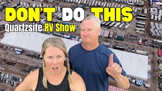 Quartzsite RV Show Whats better Quartzsite or Tampa Your Ultimate Guide [upl. by Serrell361]